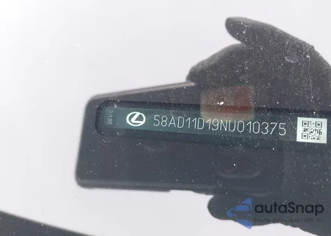 2022 Lexus Es Es 250 from USA, damaged, VIN 58AD11D19NU010375